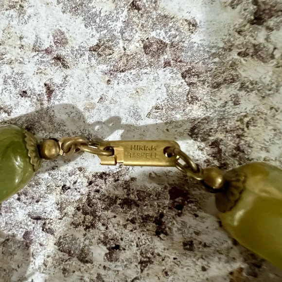 Miriam Haskell Necklace HTF “GLOWS!” - Picture 5 of 10